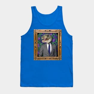 Tyrannosaurus Rex Man in Vintage Frame Tank Top